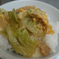 つかちゃんのハニー's cooksnap of when they made 厚揚げと玉ねぎの卵とじ！丼でもOK!.