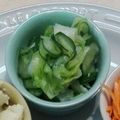 クックJ6EAK0☆'s cooksnap of when they made 作り置き レタスと胡瓜のレモンサラダ.
