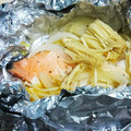 ゆーな♡♡♡♡♡'s cooksnap of when they made 鮭ときのこのバターホイル焼き.