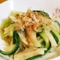 しんにし's cooksnap of when they made さっぱり簡単☆大根とキュウリの梅ポン和え.
