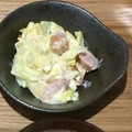 ずぼら新米主婦's cooksnap of when they made 菜の花 キャベツ ソーセージの和風サラダ.