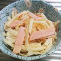 もぐ・ω・くま's cooksnap of when they made 大根･もやし&ハム☆マヨポンサラダ.