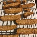pinky9's cooksnap of when they made リッチ＆濃厚！おからの酒粕ビスコッティ。.