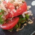 はるすずv's cooksnap of when they made トマトとピーマンのポン酢あえ.
