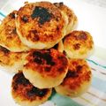 たるい︎︎'s cooksnap of when they made バナナがトローリ♪モチモチおから団子.