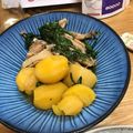 yuki7mizu's cooksnap of when they made 手羽先とじゃがいもの煮物.