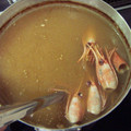 きゃべつ山盛り's cooksnap of when they made えび（甘エビも）の頭、殻のだしで★味噌汁.