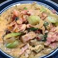 KOJIです's cooksnap of when they made 豆乳で作るベーコンのバジルクリームパスタ.