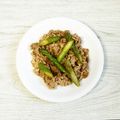 ウメ吉さん's cooksnap of when they made アスパラと豚こま肉のオイスターソース炒め.