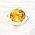 ウメ吉さん's cooksnap of when they made にんにく醤油入り＊野菜のコンソメスープ＊.