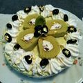 Arisa63's cooksnap of when they made 抹茶ムースのケーキ.