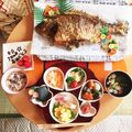 ともちんmama☆'s cooksnap of when they made お食い初めメニュー☆ミッキー御膳.