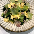 asuuumomo's cooksnap of when they made ☆エビと青梗菜と卵の炒め物☆.