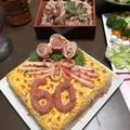 ジョバ子's cooksnap of when they made お祝いの寿司ケーキ♡ひな祭りや七夕にも♡.