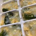 クック2L4L87☆'s cooksnap of when they made 離乳食完了期、たまごとわかめの雑炊.