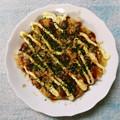 プーまま☆'s cooksnap of when they made おうちで簡単♪お好み焼き.