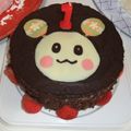 カオリーコ's cooksnap of when they made ★キャラケーキ★.