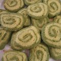 ダンパちやん's cooksnap of when they made しっとり抹茶のうずまきクッキー.