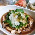 ＴＯＭＯＷＡＴ's cooksnap of when they made ［和風ハンバーグ きのこソースたっぷり］.