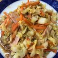 まゆまルイ's cooksnap of when they made キャベツとハムのソース炒め.