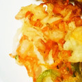 ミカ★ヅキ's cooksnap of when they made むき海老入り*大根・人参の皮のかき揚げ*.