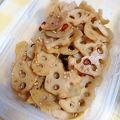 ＴＯＭＯＷＡＴ's cooksnap of when they made レンコンのきんぴら.