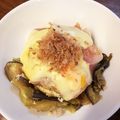 ラピュタン's cooksnap of when they made stop夏バテ！ナス&ベーコンエッグ丼★.