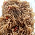 aknrk's cooksnap of when they made うま地味つまみ「糸蒟蒻のピリ辛炒め♪」.