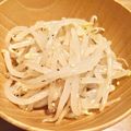 クックNKWQU2☆'s cooksnap of when they made レンジで簡単♬もやしナムル.