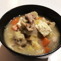 クックS0X7F1☆'s cooksnap of when they made ヤマキの白だしを使った豚汁.