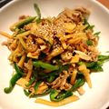 イシポン's cooksnap of when they made お肉がっつり！青椒肉絲.