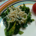 akilondon's cooksnap of when they made 簡単♪ほうれん草のしらす麺つゆ和え.