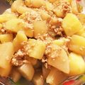 mikidayoon's cooksnap of when they made 新じゃがの鶏そぼろあんかけ.