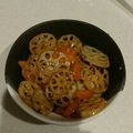 いちご0222's cooksnap of when they made 【簡単味付け常備菜】蓮根と人参の金平♪.