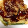 nico•u•♪'s cooksnap of when they made ねぎ焼きならぬ！わけぎ焼き！.