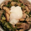 クックGV2T28☆'s cooksnap of when they made 春キャベツのスタミナ丼.