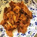 mimirin♡'s cooksnap of when they made 材料2つ！簡単豚キムチ.