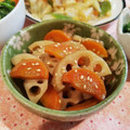 Richland☆Y's cooksnap of when they made れんこん☆にんじん☆のきんぴら風.