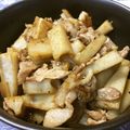 のんのんSTELLA's cooksnap of when they made 豚肉とレンコンの細切り炒め.