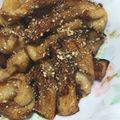 黄金の輝き亭's cooksnap of when they made 簡単に一工夫☆ねじりちくわ.