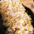 れれれんこん。's cooksnap of when they made ねぎチャーハン.