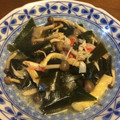 白猫のママ's cooksnap of when they made ワカメとキノコのサッと煮.