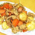 ゆけり３兄弟's cooksnap of when they made ごろっとほくほく♡皮ごと食べる肉じゃが.