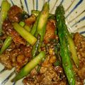 サザンLOVE's cooksnap of when they made アスパラと豚こま肉のオイスターソース炒め.