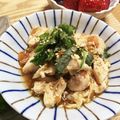 ネロの靴's cooksnap of when they made ささみ大量消費！ヘルシーでさっぱり梅あえ.