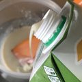 Yokchina's cooksnap of when they made 意外と知らない？豆乳の注ぎ方♡.