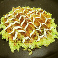 pali's cooksnap of when they made 蒸し焼きでふっくら✧　我が家のお好み焼き.