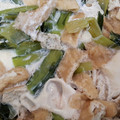 しずしずしずか's cooksnap of when they made 小松菜と油揚げの卵とじ.