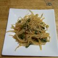 リナリオ's cooksnap of when they made もやしとほうれん草のピリ辛ナムルン♪.