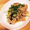 くるみとアリス's cooksnap of when they made ご飯がススム！豚コマと豆苗の中華炒め.